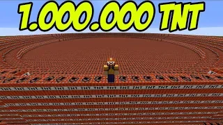 1.000.000 TNT PATLATTIM !!! | Minecraft