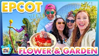 EPCOT Flower and Garden Festival 2024 --  EVERY Food Booth, All of the Entertainment, and MORE!