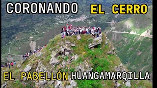 cientos coronan este cerro en su fiesta patronal, Huangamarqilla Chalamarca,  Chota Cajamarca Perú