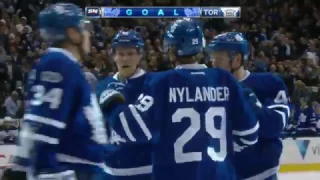 William Nylander 21st Goal of the Season! 3/23/2017 (New Jersey Devils vs Toronto Maple Leafs)