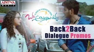 Okka Ammai Thappa Back to Back Dialogue Promos || Sundeep Kishan, Nithya Menen, Mickey J Meyer