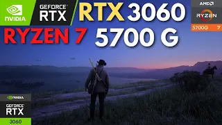 Ultimate Gaming Experience: RTX 3060 + Ryzen 7 5700g in Red Dead Redemption 2
