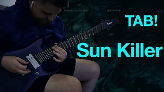 Spiritbox - Sun Killer (Guitar Cover + TAB) Eternal Blue Full Album Cover