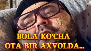 OTA BIR AXVOLDA BOLA KO’CHANI SO’RAVOTTI…