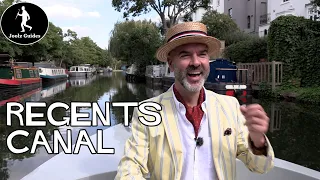 Jolly Boating Trip on London's Regents Canal - Little Venice to Camden Lock