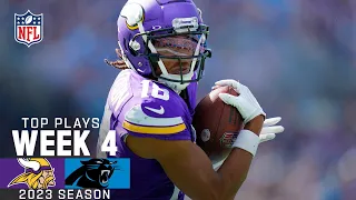 Minnesota Vikings Top Plays vs. Carolina Panthers | 2023 NFL Regular Season Week 4