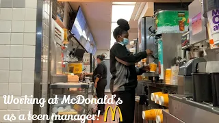 DAY IN THE LIFE OF MCDONALD’S WORKER vlog (come to work with me)