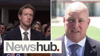 PM Luxon puts social media companies on notice as Zuckerberg confronted by US Congress | Newshub