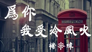 為你我受冷風吹 - 楊宗緯 - 『超高无损音質』【動態歌詞Lyrics】