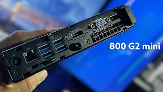 HP EliteDesk 800 G2 mini / análisis e instalación