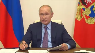 Развитие COVID осенью и зимой Основная часть совещания Выступление Путина от 29 Июля