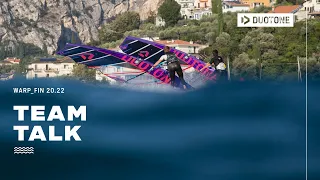 WARP_FIN 20.22 #TeamTalk with Pierre Mortefon, Jordy Vonk and Marco Lang | Duotone Windsurfing