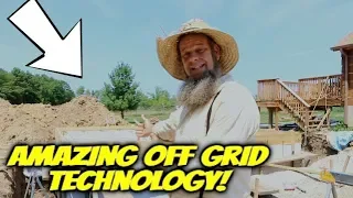 OFF GRID ROOT CELLAR BUILD ~ AMAZING TECHNOLOGY