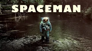 Hanus gets his first [and last] hug - Spaceman (2024) Netflix