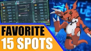 Digimon World: Next Order - 15 Useful Training Spots | Gain Stats Fast and Effectively!