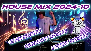 Tech House Groovy House & Funky House DJ Mix 2024-10 - Takker Sabashiro