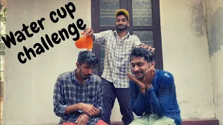 water cup challenge 😜