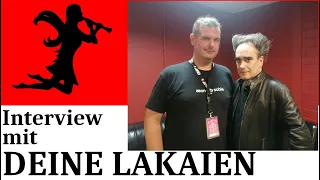 DEINE LAKAIEN Interview auf dem Amphi Festival XVII, 30. Juli 2023, by Nightshade TV