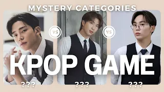 KPOP DATING GAME | MYSTERY CATEGORIES [KISS MARRY KILL X WOULD YOU RATHER]