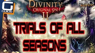 DIVINITY ORIGINAL SIN 2 - 4 Totems of Seasons Puzzle (Trials of all Seasons Quest Walkthrough)