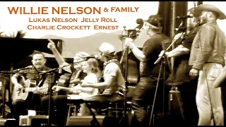 Willie Nelson w/Jelly Roll, Charley Crockett - "I'll Fly Away" Live @ Stagecoach Festival - 4/27/24
