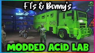 HOW TO MAKE MODDED ACID LAB - FULL TUTORIAL | GTA ONLINE - F1's & BENNY's