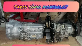 Montaje adaptador caja BMW 6v a transfer Nissan Patrol | PABLO DF