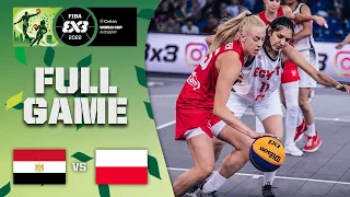 Egypt v Poland | Women | Full Game | Crelan FIBA 3x3 World Cup 2022