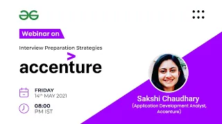 Webinar | Interview Preparation Strategies | Accenture