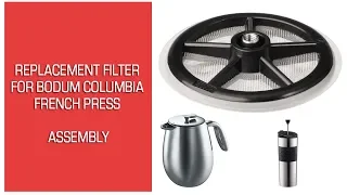 Replacement Filter for Bodum Columbia French Press Assembly