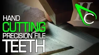 Hand Cutting Precision File Teeth