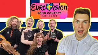 LET’S REACT TO NORWAY’S ENTRY FOR EUROVISION 2024 | GÅTE - ULVEHAM