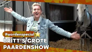 SAMEN MET BRITT OP GEORGE RIJDEN?! | ALLES WAT JE MOET WETEN OVER DE PAARDEN VAN BRITT | ZAPPSPORT