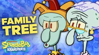 The SQUIDWARD TENTACLES Family Tree 🦑🌳 SpongeBob SquarePants