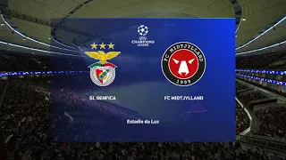 Benfica vs Midtjylland - UEFA Champions League 2022/23 - Pes 2021 Patch 2023