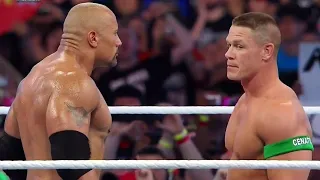 WWE The rock vs John cena wwe championship | Full Match Wrestlemania 28