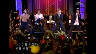 [방송] 20030717 미국 이민 100주년 기념 워싱턴 평화음악회 - 신화 - Perfect Man