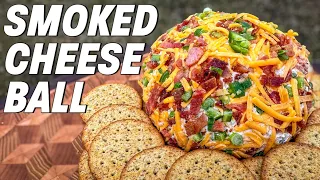 Smoked Cheese Ball...It's AMAZING!! | Ash Kickin' BBQ