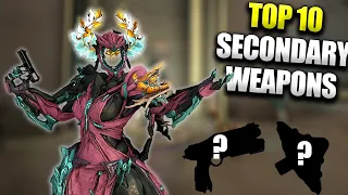 Warframe Top 10 Secondary Weapons! Beam Weapons Incarnons Are Insane!