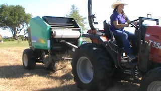 3X3 Net Wrap Round Baler From Small Farm Innovations