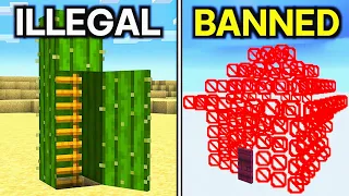 96 Illegal Houses In Minecraft