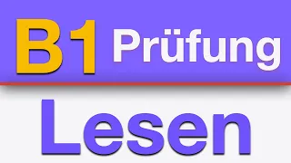 DTZ Prüfung Lesen_g.a.s.t. Lesen B1 Prüfung-Juni- 2023 I German Test For immigranten_gast_telc_b1