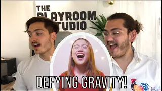 Twin Musicians REACT - Morissette 'Defying Gravity' (Live on Stages Sessions) Idina Menzel Cover