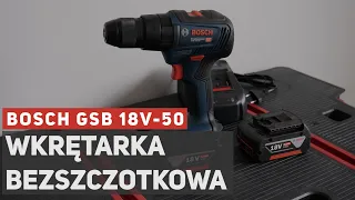 Wkrętarka bezszczotkowa Bosch GSR/GSB 18V-50