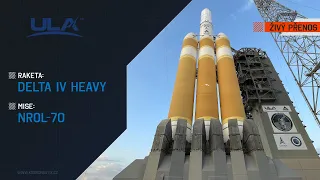 ŽIVĚ:  Delta IV Heavy (NROL-70)