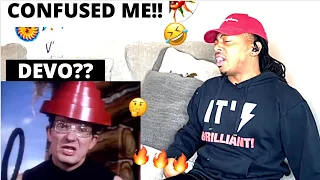 CAUGHT ME OFF GUARD | Devo - Whip It (Official Music Video) | Warner Vault REACTION