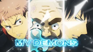 「My Demons😈💜 」Jujutsu Kaisen「AMV/EDIT」(Free Project File)