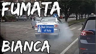BAD DRIVERS OF ITALY dashcam compilation 07.29 - FUMATA BIANCA
