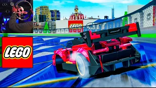 Lego Mclaren Senna Drifting!! | Lego Speed Champions Raceway | Assetto Corsa