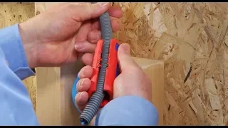 KNIPEX TwistCut, Corrugated Pipe Cutter